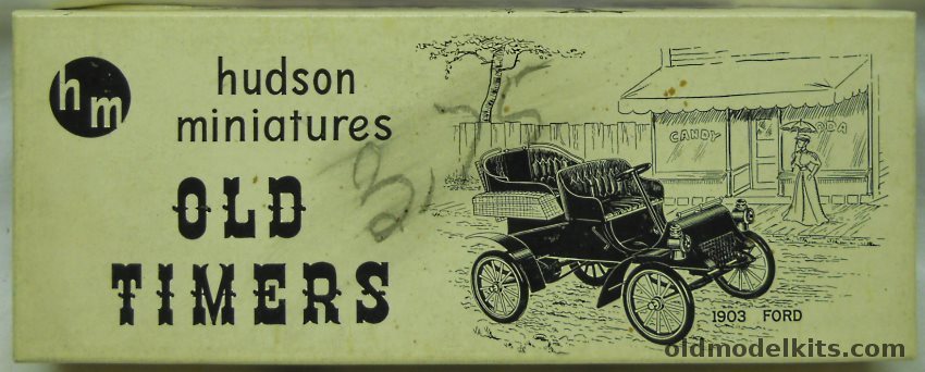 Hudson Miniatures 1/16 1903 Ford A Model plastic model kit